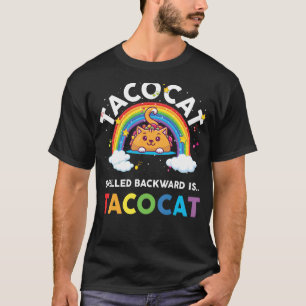 Taco Ca Youth Boys Girls Spelled Backward Is Taco T-Shirt