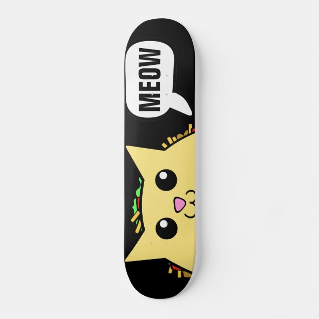 Taco Cat Skateboard (Front)