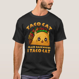 Taco Cat Tacocat Cinco De Mayo Cat Tacos Mexico T-Shirt