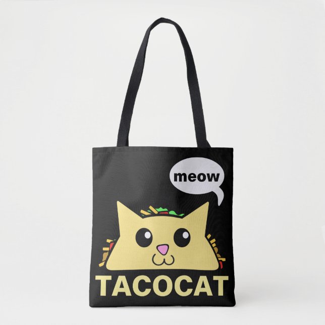 Taco Cat Tote Bag (Front)