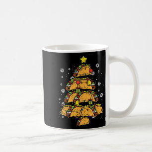 Taco Christmas Tree Xmas Mexican Food Coffee Mug