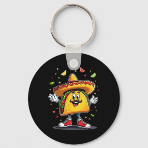 Taco Cinco De Mayo Celebration Funny _1 Keychain