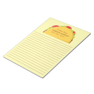 Taco Cute Kids Bloc-notes personnel stationnaire