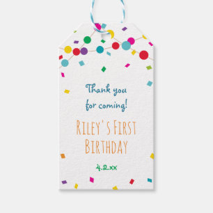 Taco   Fiesta First Birthday Favour Tags