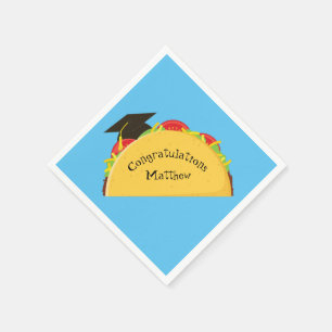 Taco Fiesta Graduation Party Mexican Napkin