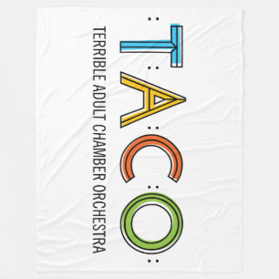 TACO Fleece Blanket, 60"x80"