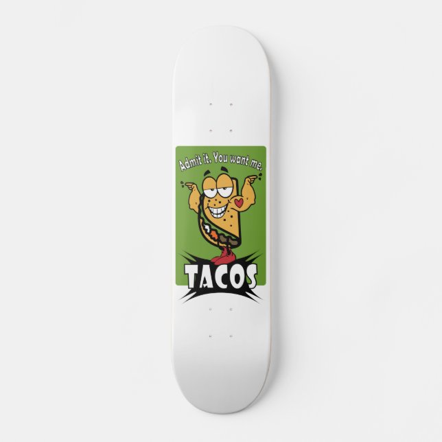 Taco Guy Skateboard (Front)