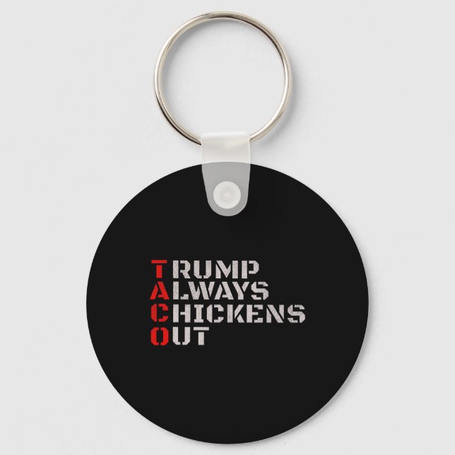 Taco Humor  Keychain (Front)