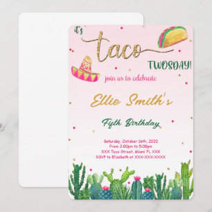 Taco Invitation