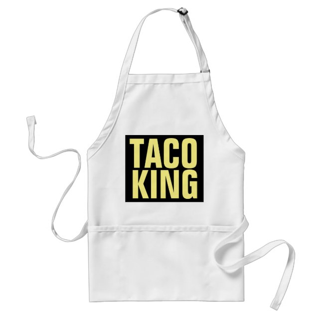 TACO KING KITCHEN APRON (Front)