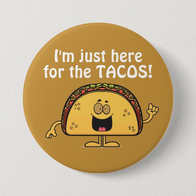 Taco Love Button (Front)