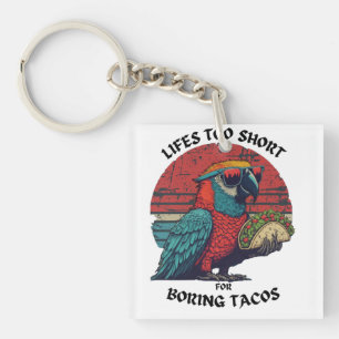 Taco Lover Cadeau Retro Perroquet épicé Lifes Trop