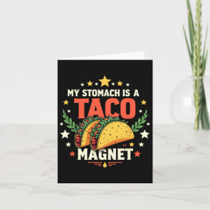 Taco Magnet Cinco De Mayo Card