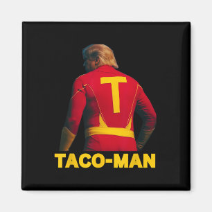 Taco-man Funny Anti-trump Halloween Political Cost Magnet