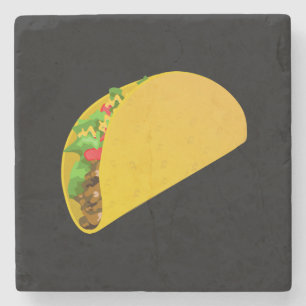 Taco Marble Coaster