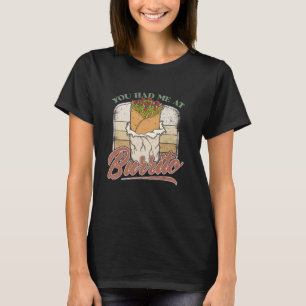 Taco Mexican eating burrito food cuisine souvenir  T-Shirt