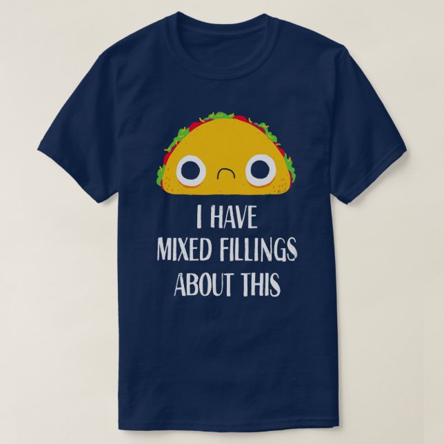 Taco Mixed Fillings T-Shirt (Design Front)
