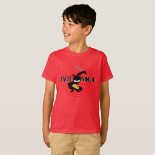 Taco Ninja Design - T-shirt de base pour enfants