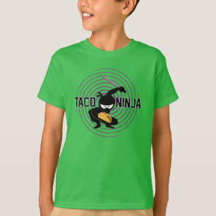 Taco Ninja Design - T-shirt de base pour enfants