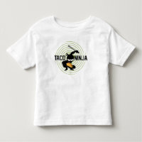Taco Ninja Design - Toddler Fine Jersey T-Shirt