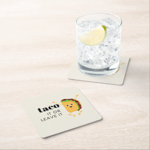 Taco Party Coasters