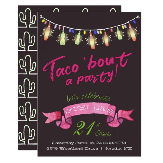 Taco Party Invitation