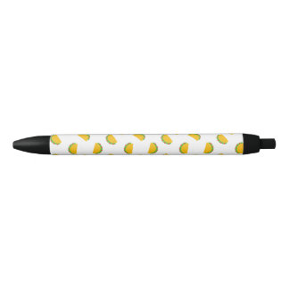 Taco Pattern Print  Black Ink Pen