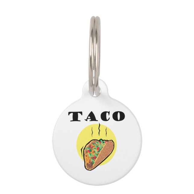 TACO PET TAG (Front)