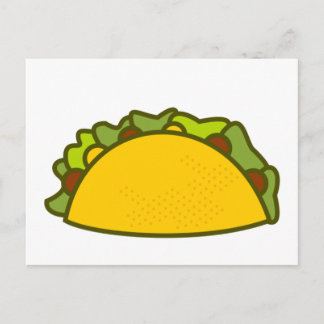 Taco Postcard