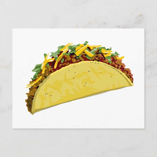 Taco Postcard (Front)
