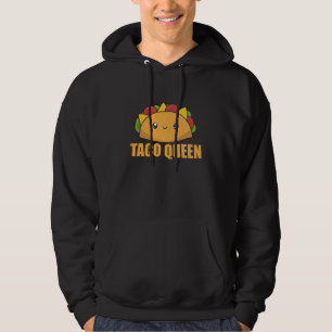 Taco Queen Cinco De Mayo Tacos Funny Food Hoodie