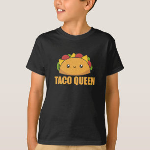 Taco Queen Cinco De Mayo Tacos Funny Food T-Shirt