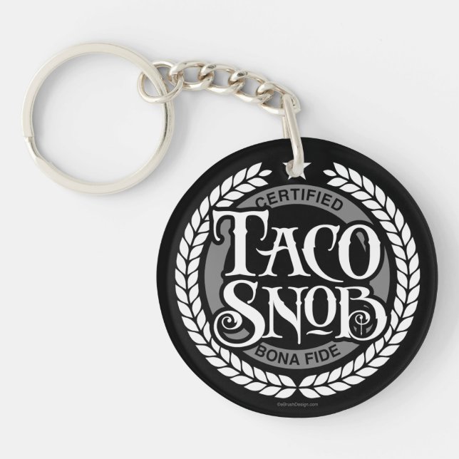 Taco Snob - amant amusant du taco (Devant)