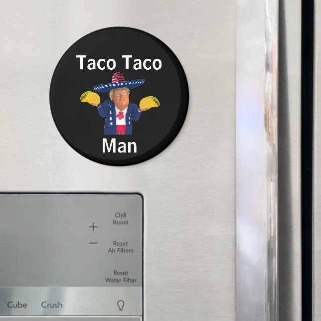 Taco Taco Man Magnet (In Situ (Fridge))