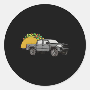 Taco Tacoma Truck Trd Overlanding Overland 4Wd 4X4 Classic Round Sticker