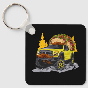Taco Tacos Truck TRD Overlanding Overland 4X4 Truc Keychain