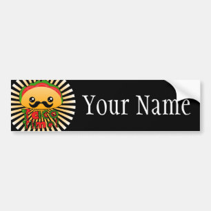 Taco Time Bumper Sticker