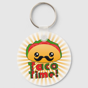 Taco Time Keychain