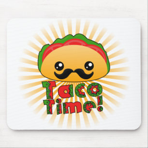 Taco Time Mouse Pad