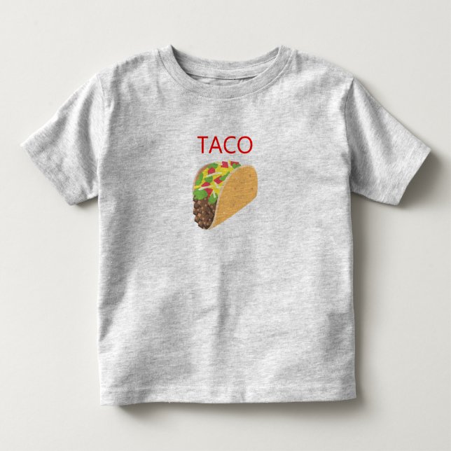 Taco Toddler T-shirt (Front)