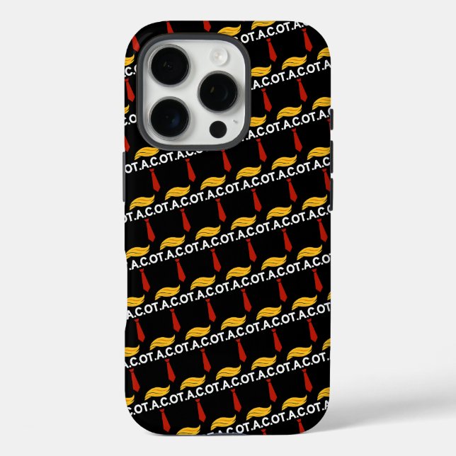 Taco Trump Always Chickens Out Case-Mate iPhone Case (Back)