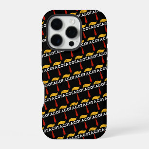 Taco Trump Always Chickens Out iPhone 16 Pro Case