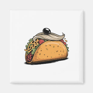 Taco Trump Always Chickens Out Political Humour Ta Magnet