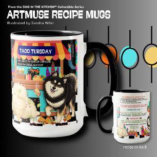 TACO TUESDAY Chow-Lappy  Art Muse Recipe  Mug