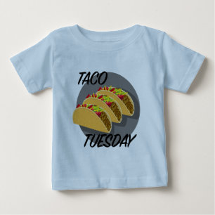 Taco Tuesday Design - Baby Fine Jersey T-Shirt