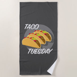Taco Tuesday Design - Beach Towel