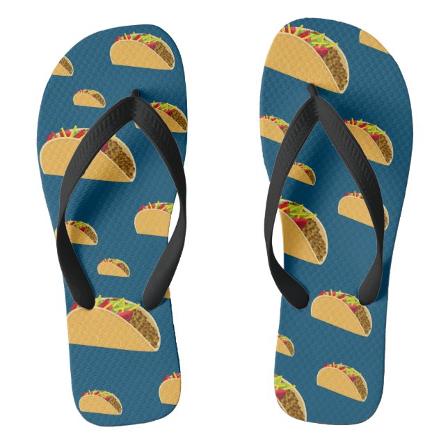Taco Tuesday Design - Kids Flip Flops (Footbed)