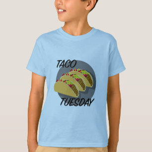 Taco Tuesday Design - T-Shirt de base pour enfants