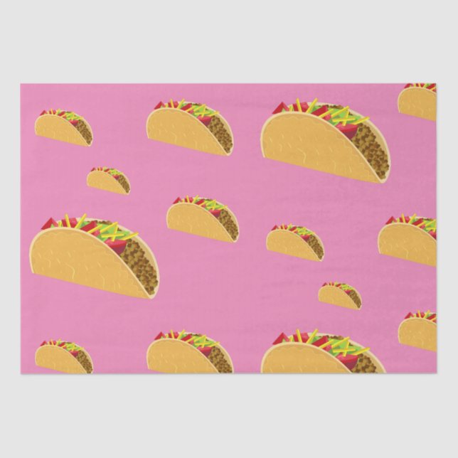 Taco Tuesday Design - Tissue Paper (Front)