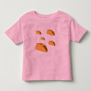 Taco Tuesday Design - Toddler Fine Jersey T-Shirt